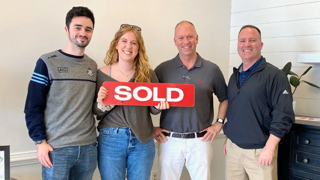 A family relocating to a new home in the Gainesville, VA area